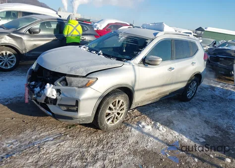 2018 Nissan Rogue Sv from USA, damaged, VIN KNMAT2MV8JP585447